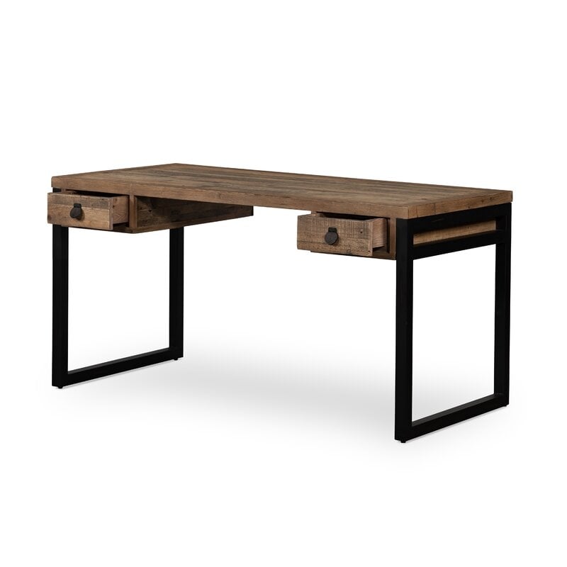 Woodenforge Solid Wood Desk - Image 2