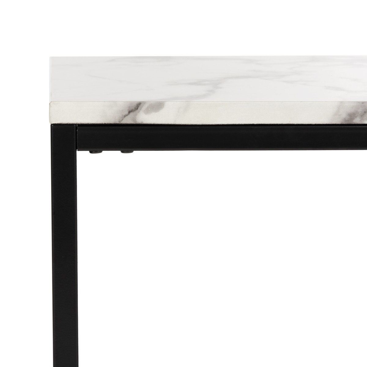 Baize End Table - White/Grey - Arlo Home - Image 3
