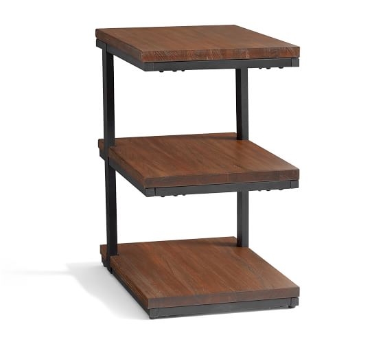 Allen Wood Tiered End Table - Image 0