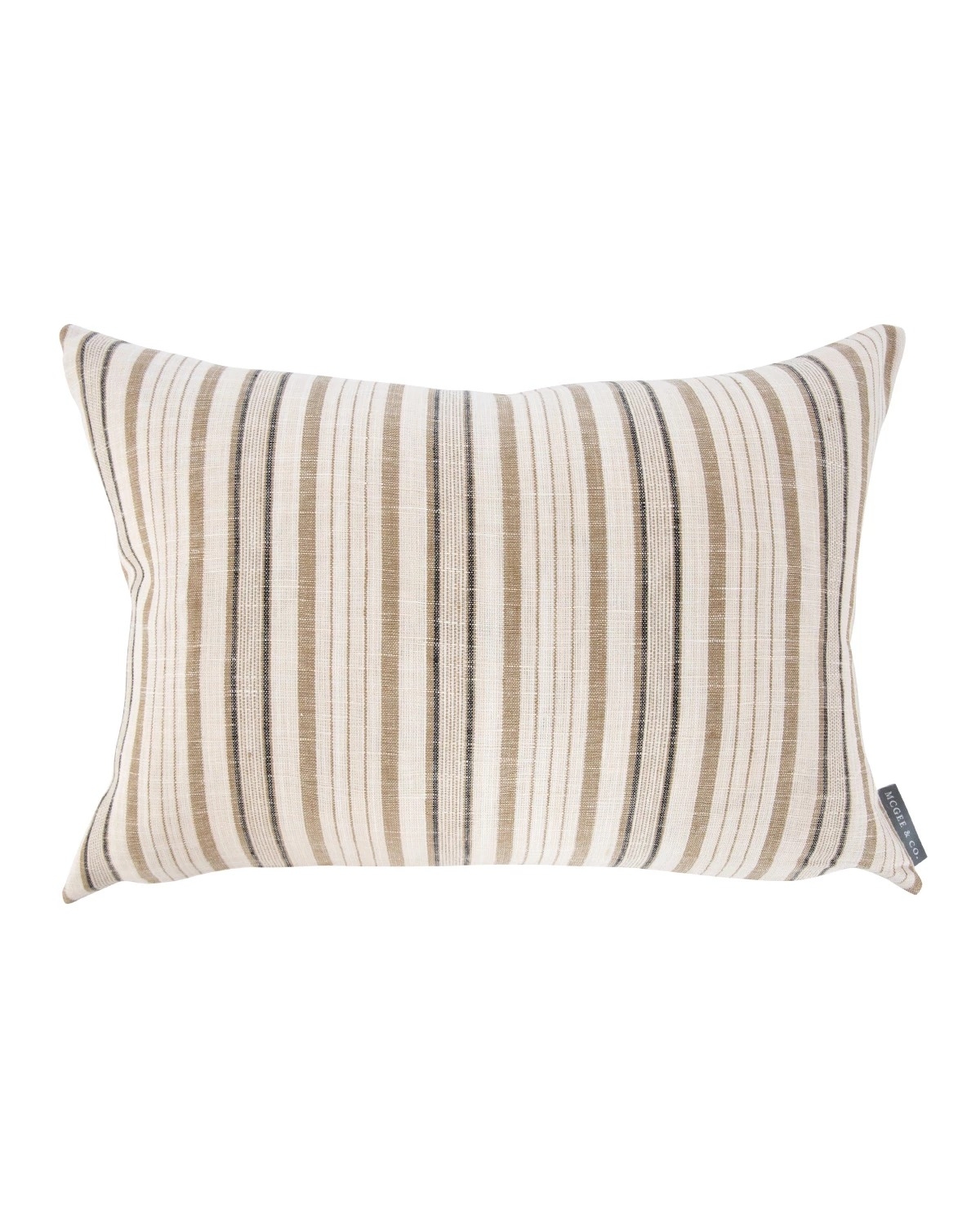 ARCHIE PILLOW WITHOUT INSERT, CAMEL, 14" x 20" - Image 0