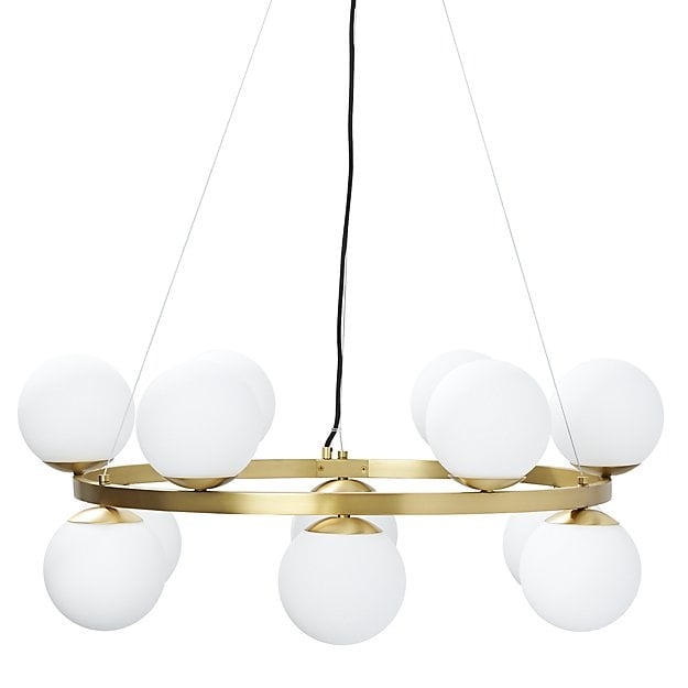 bubbles brass ring pendant light - Image 0