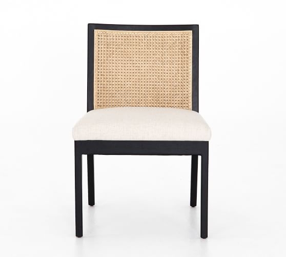 Lisbon Cane Dining Chair, Brushed Ebony - Image 3