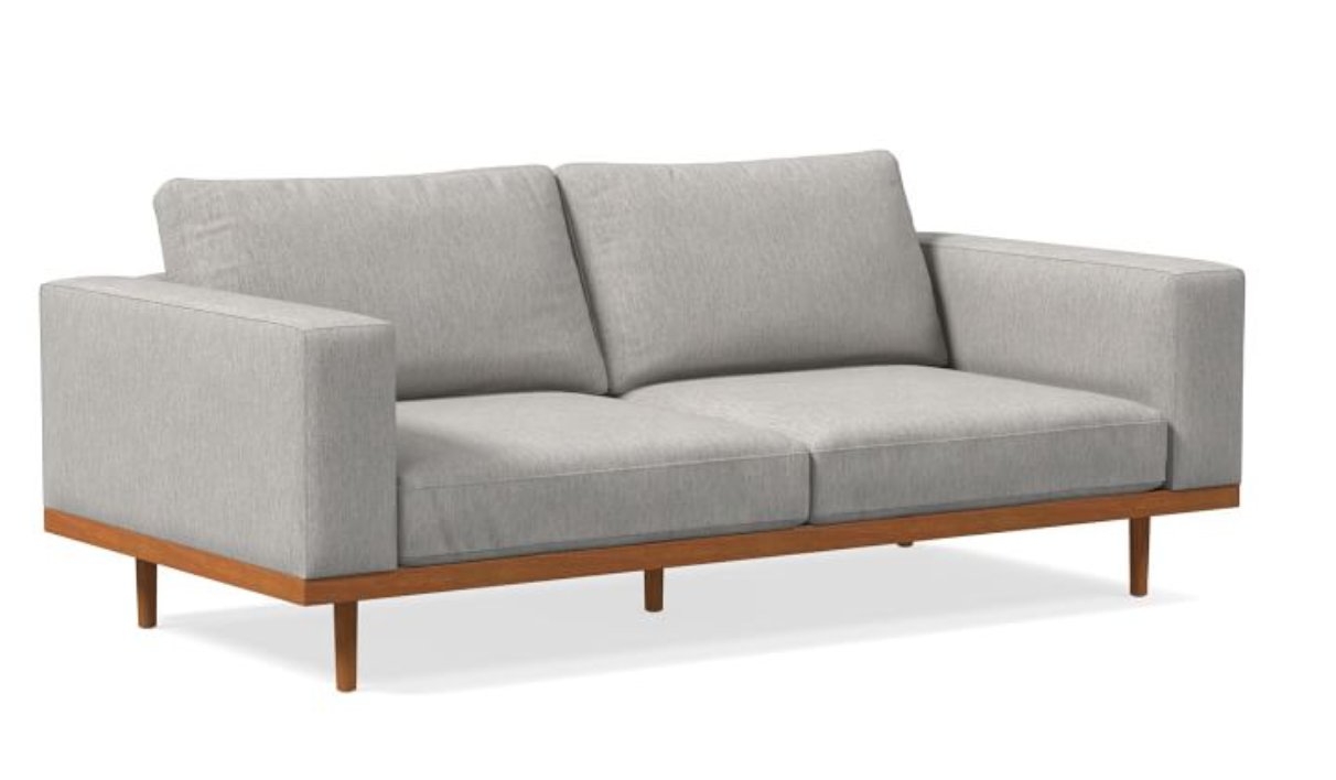 Newport 84" Sofa Boxed Cushion - Image 0