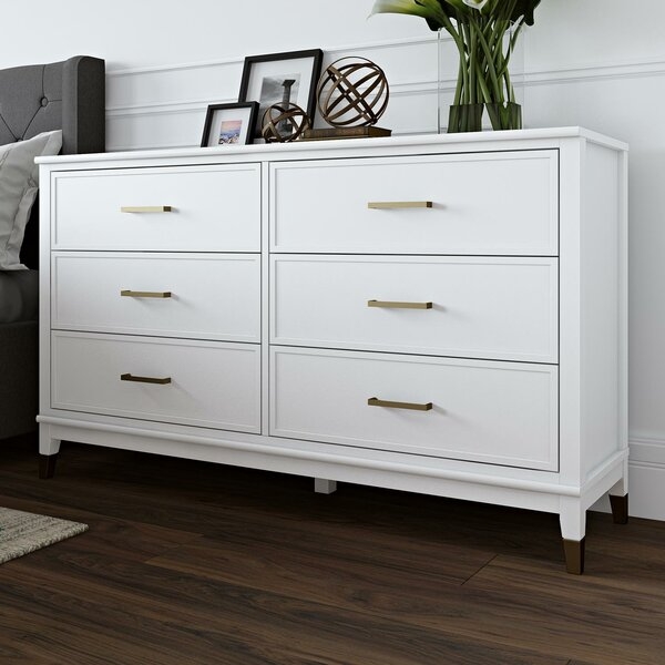 Westerleigh 6 Drawer Double Dresser - White - Image 0