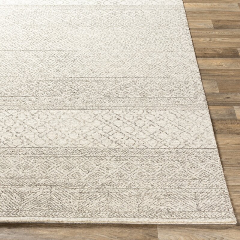 Foundry Select Pittsfield Hand-Tufted Wool Cream Area Rug - 9'x12' - Image 4