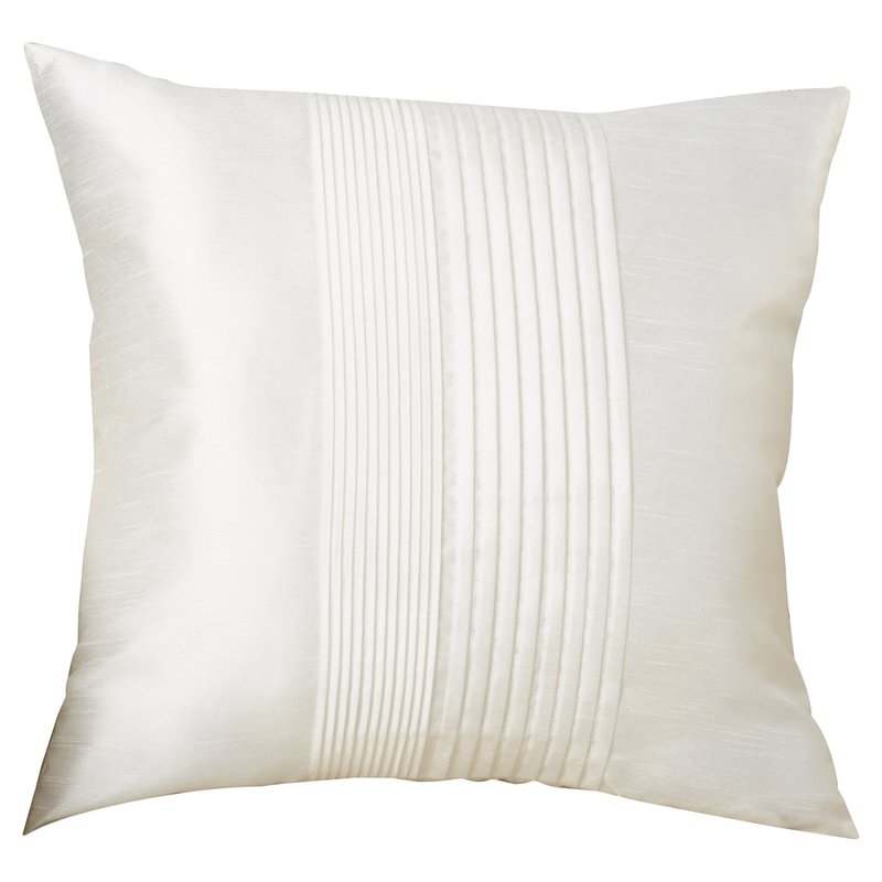 Kadyn Pleated Throw Pillow Cover 22x22 - Image 1