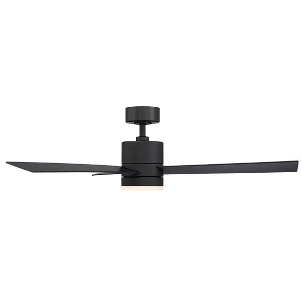 52" Axis 3 Blade Outdoor LED Ceiling Fan - Image 3