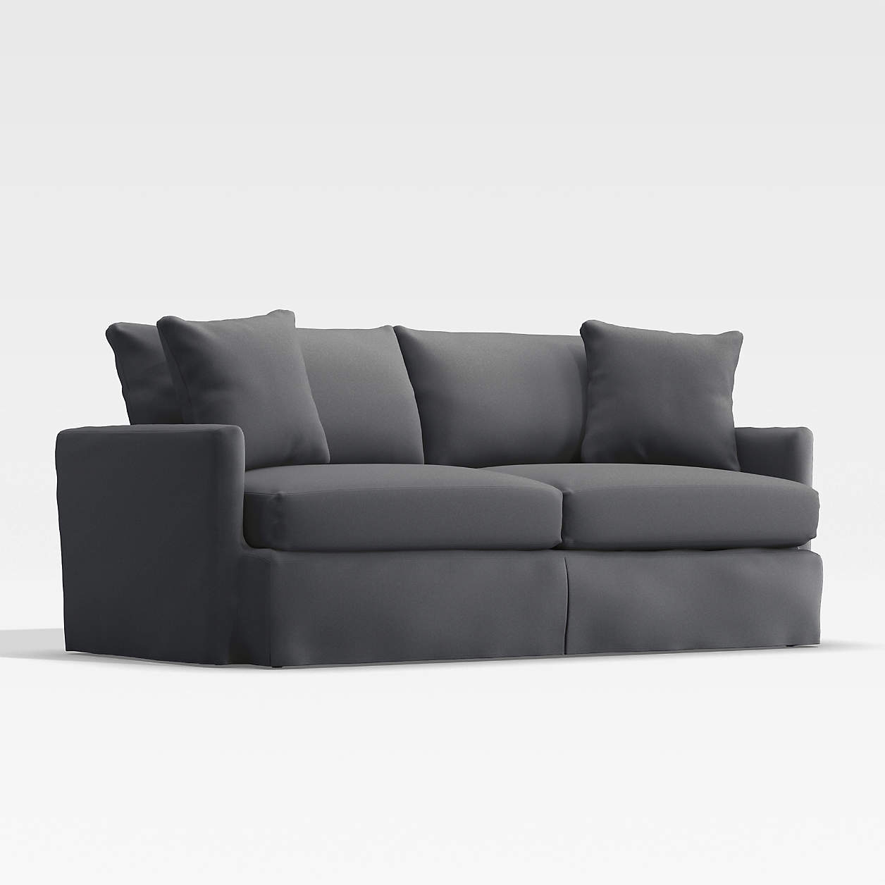 Lounge Outdoor Slipcovered Sofa 83" - Image 1