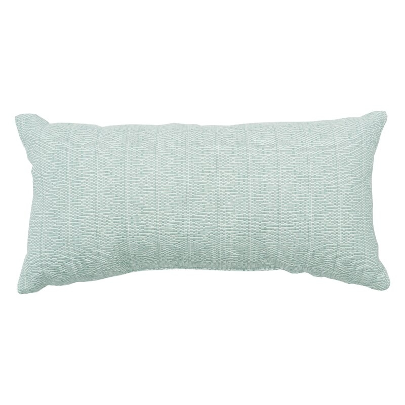 Liveva Cotton Lumbar Pillow - seaglass - Image 0