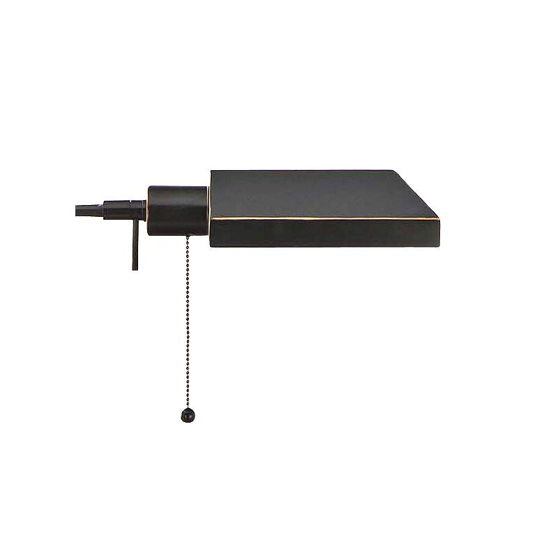 Dark Bronze Adjustable Pole Pharmacy Metal Floor Lamp - Image 2