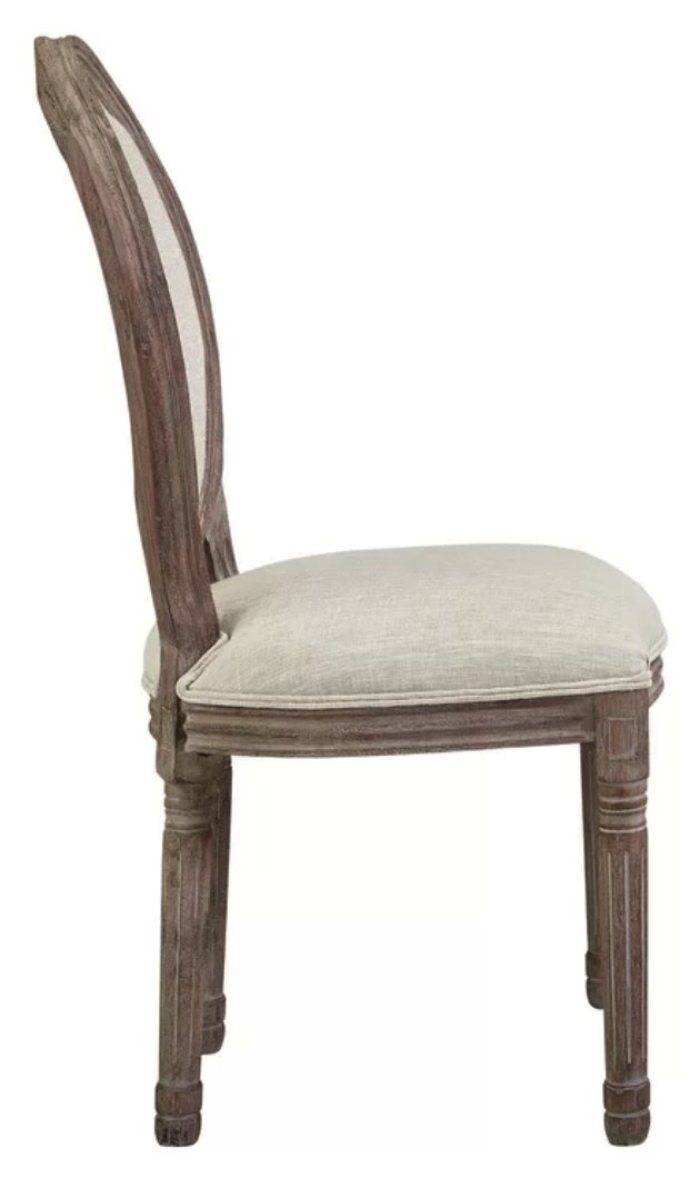 Vicente French Upholstered Dining Chair - Image 2