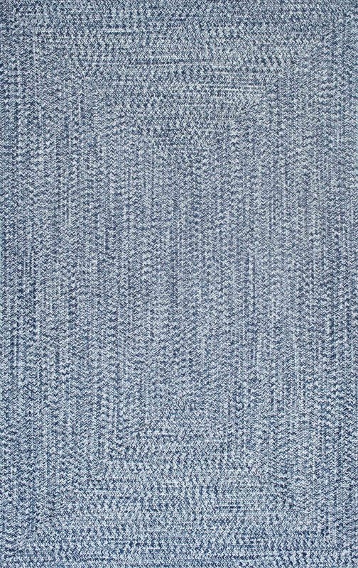 Handmade Midge Blue/White Indoor / Outdoor Area Rug - Image 0