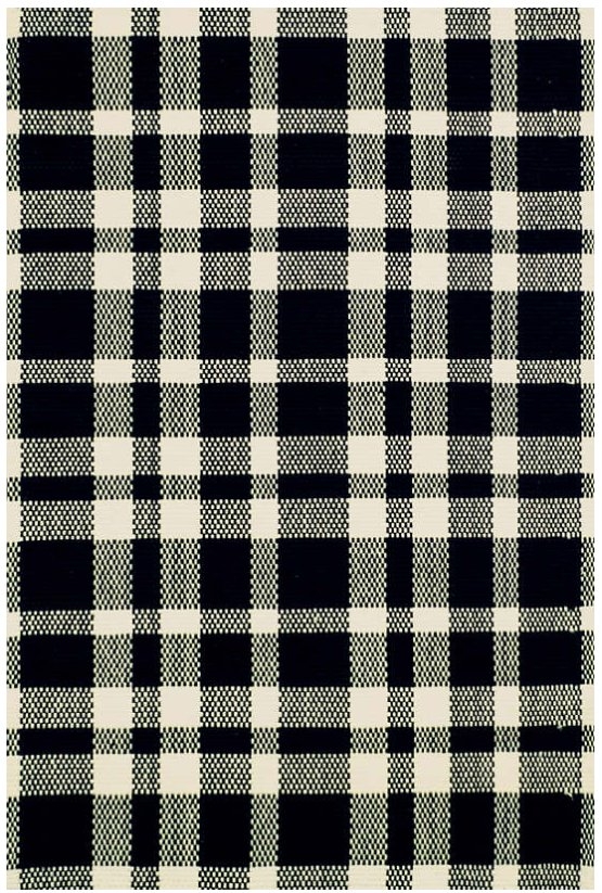 TATTERSALL WOVEN COTTON RUG - 8' x 10' - Image 0