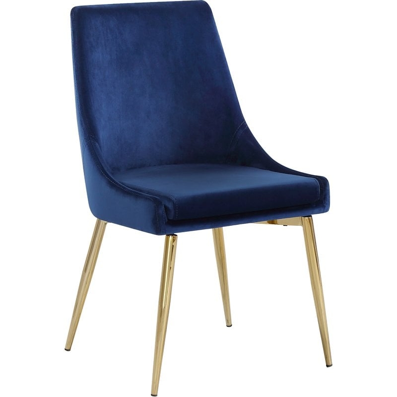 Navy Paluch Upholstered Dining Chair - Image 0