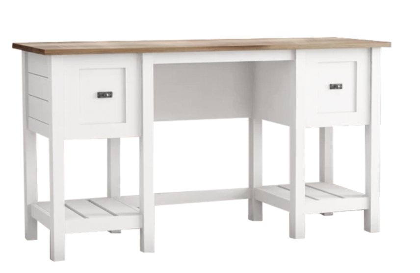 Myrasol Desk / Lintel Oak/Soft White - Image 0