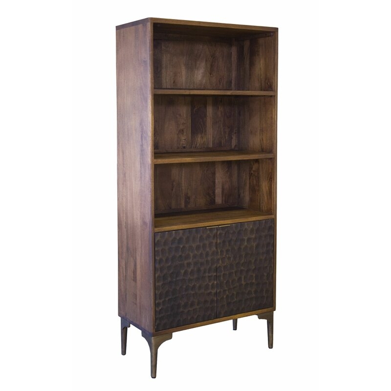 Vallarta Solid Wood Standard Bookcase - Image 1