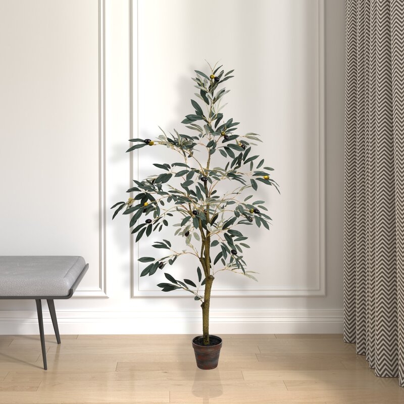 Artificial Olive Tree Tree in Pot - Image 1