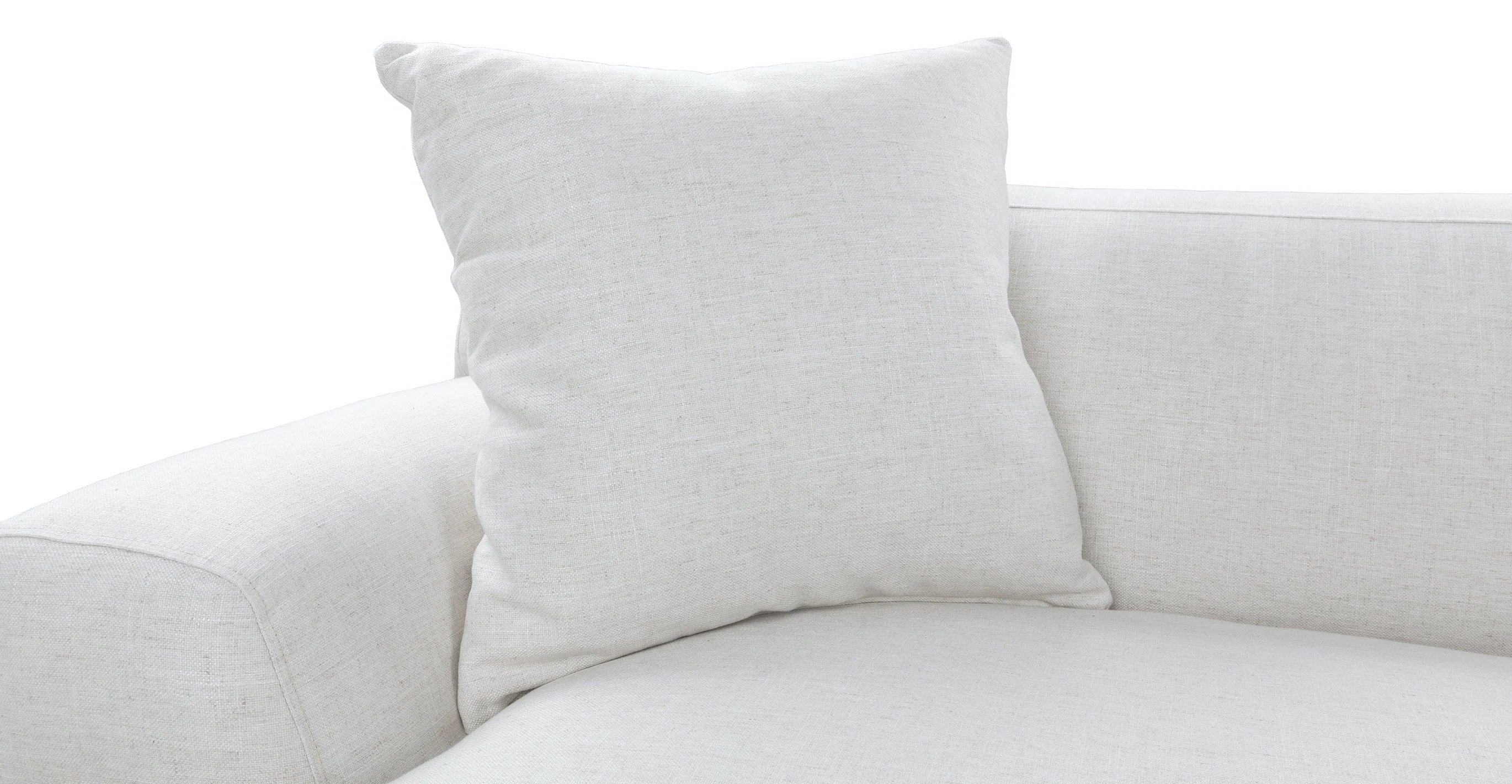 Abisko Quartz White Sofa - Image 6