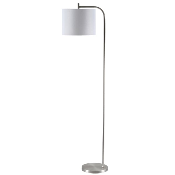 Rafin Floor Lamp, Nickel - Image 0