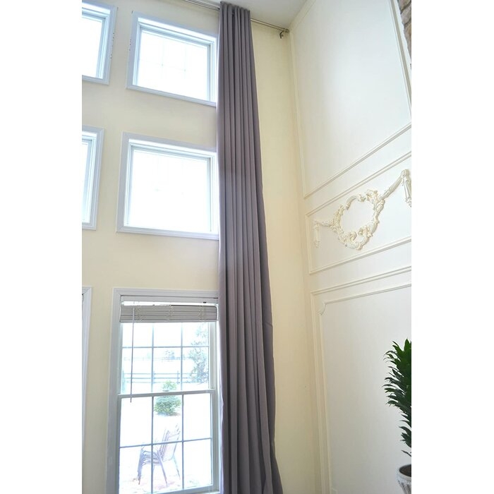 Blackout Extra Long Curtain For 2 Story Living Rooms - Image 1