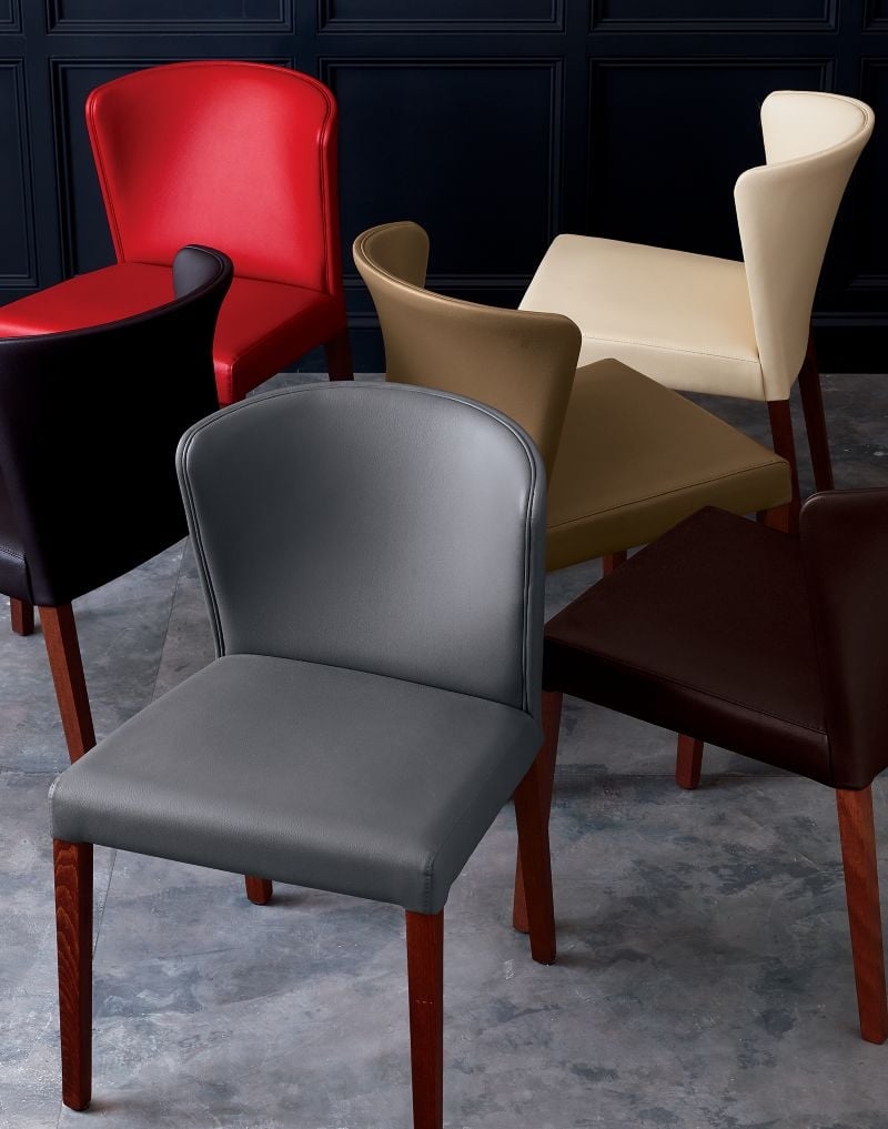 Curran Black Dining Chair - Image 4