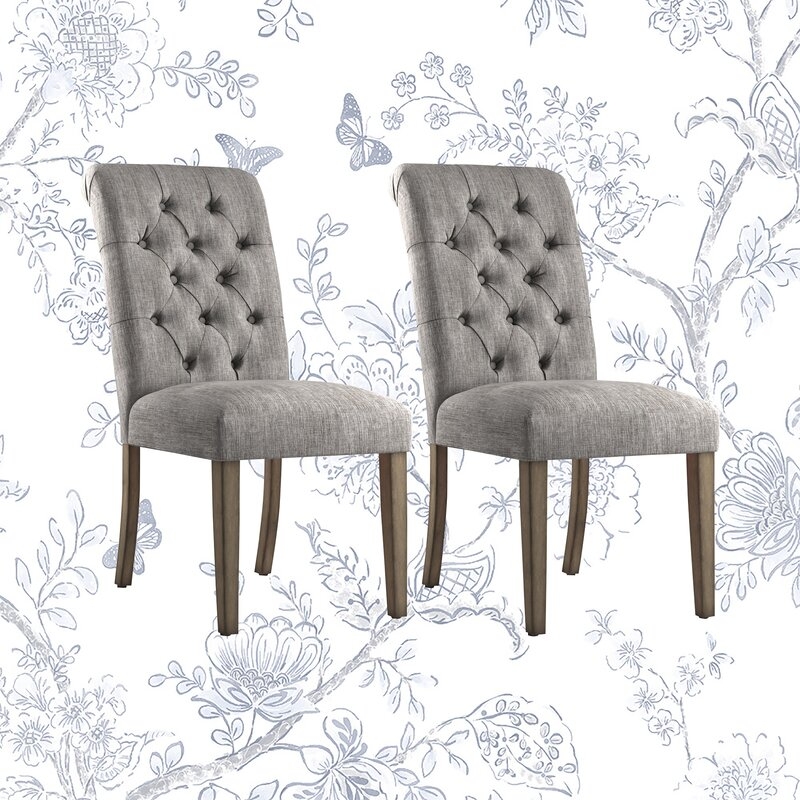 Abasi Tufted Upholstered Side Chair- set of 2 - Image 1