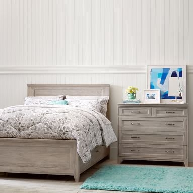 Hampton Storage Bed 2.0, Full, Water-Based Smoked Gray - Image 2