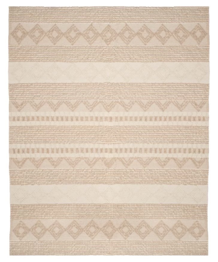 Billie Hand-Tufted Wool/Cotton Beige/Ivory Area Rug - Image 0