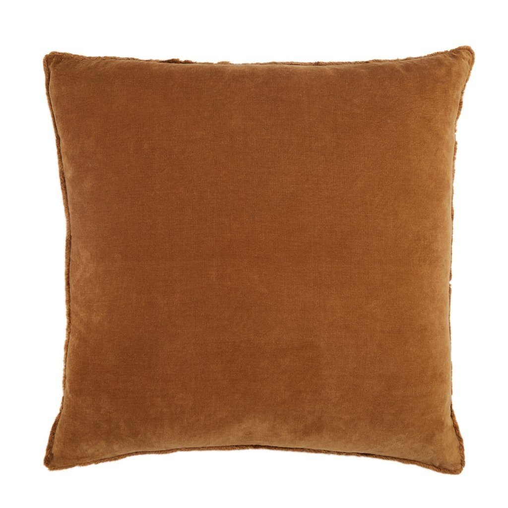 Lund Pillow, Chestnut, 26" x 26" - Image 0