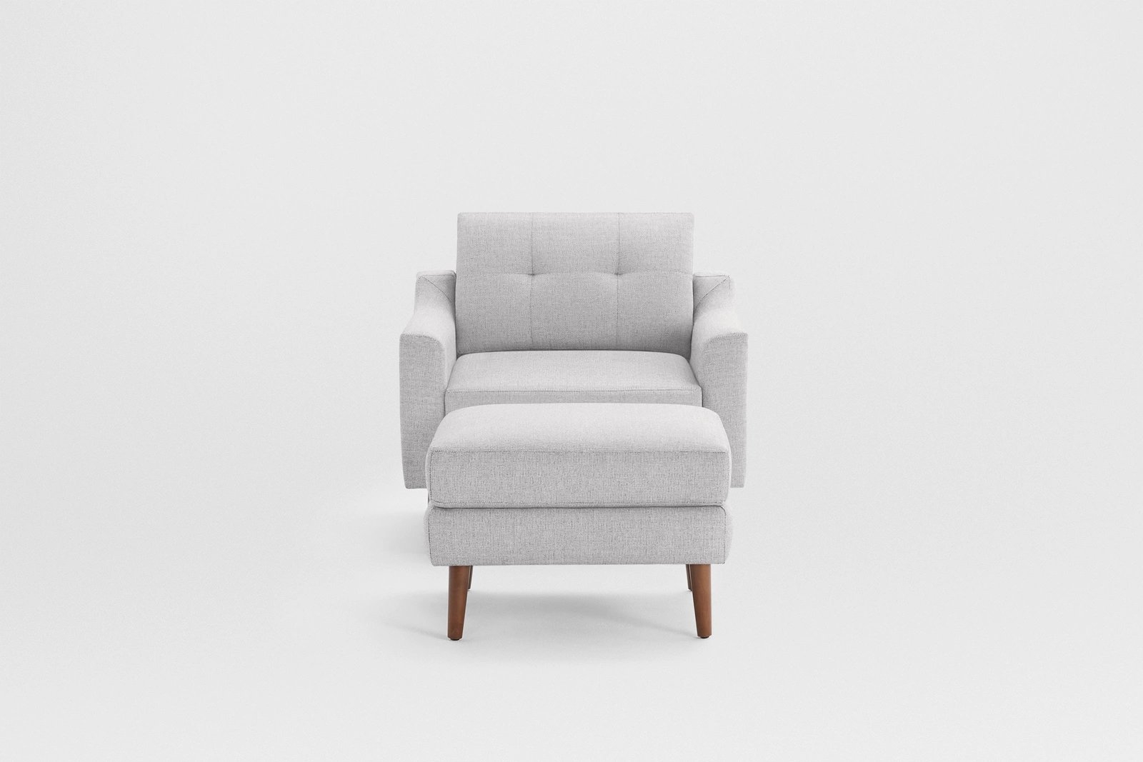 Nomad Armchair with Ottoman - Image 1