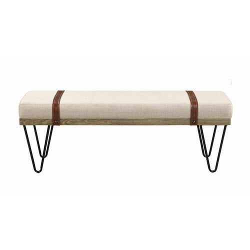 Pine Lawn Upholstered Bench - Image 0