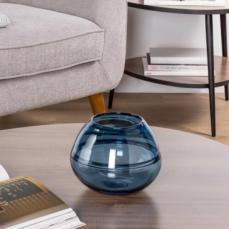 Proffitt Ring Glass Bullet Glass Table Vase - Image 0