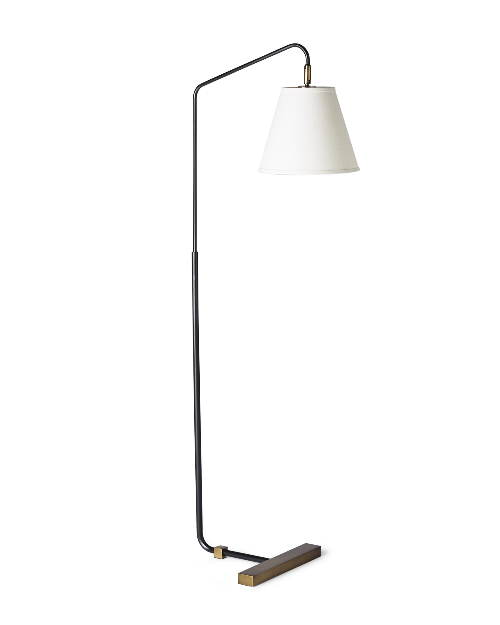 Flynn Floor Lamp with White Shade - Image 0