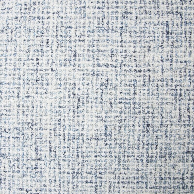 Kerley Handmade Tufted Wool Light Blue/Gray Area Rug - Image 1