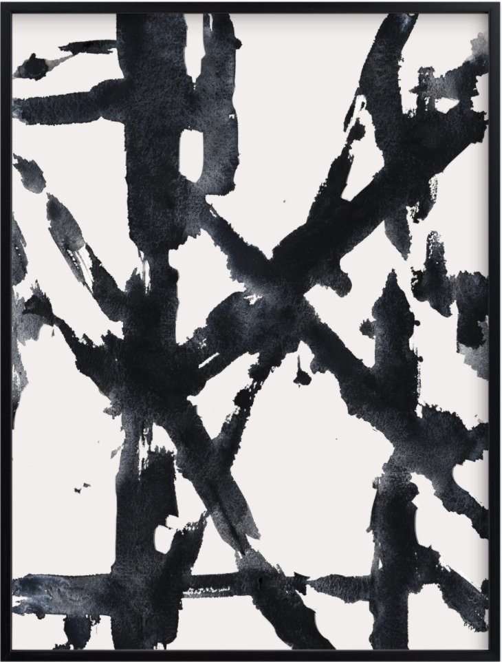 Ink Bridges 2 30"x40" black frame - Image 0