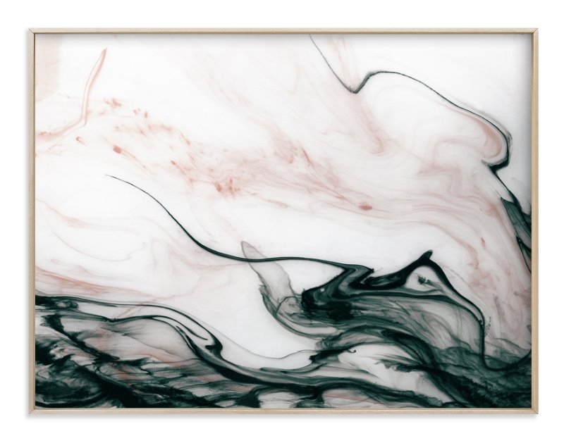 ethereal flow, framed art print - Image 0