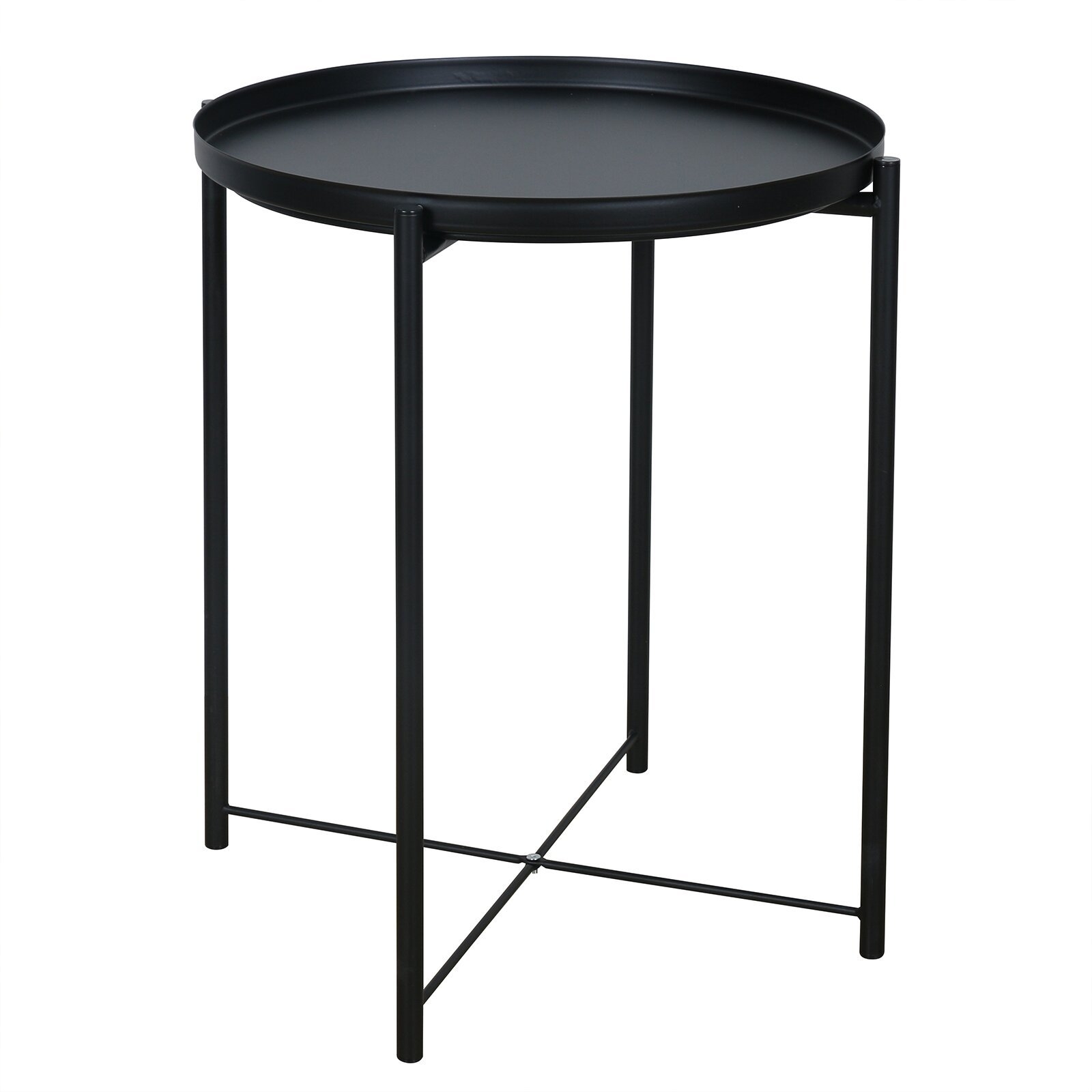 Kayleigha Iron Tray Top End Table - Image 0