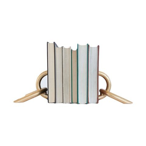 GOLD CHAIN BOOKENDS - Image 0
