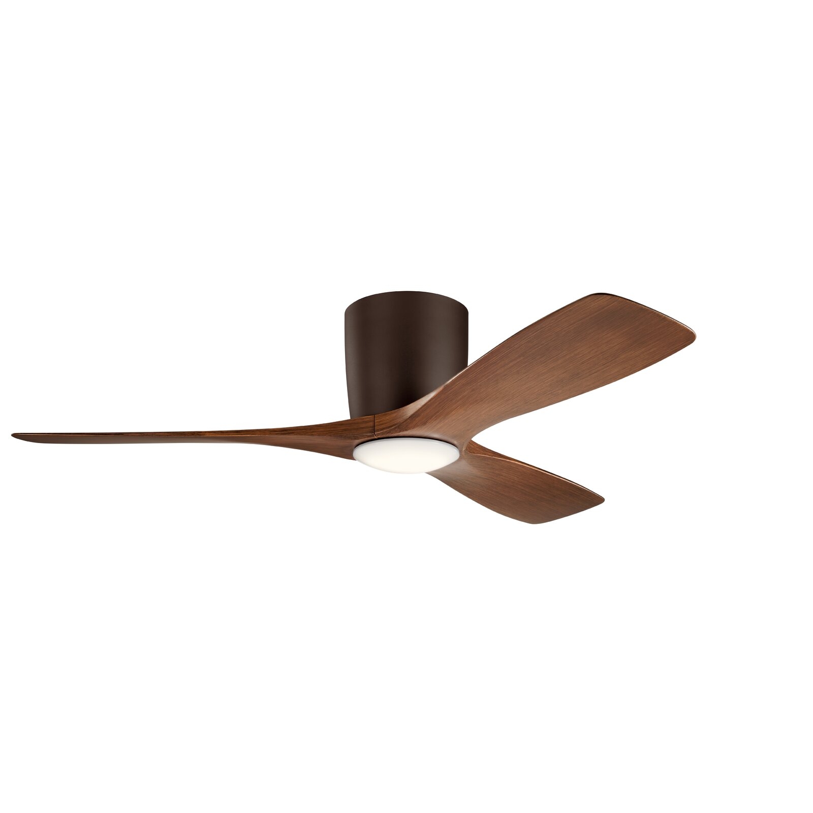 48'' Mcgrew 3 - Blade LED Standard Ceiling Fan with Wall Control and Light Kit Included - Image 0