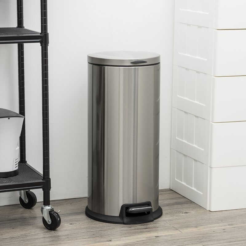 Kitchen Stainless Steel 8 Gallon Step On Trash Can  Kitchen Stainless Steel 8 Gallon Step On Trash Can  Kitchen Stainless Steel 8 Gallon Step On Trash Can  Kitchen Stainless Steel 8 Gallon Step On Trash Can  Kitchen Stainless Steel 8 Gallon Step On Trash  - Image 0