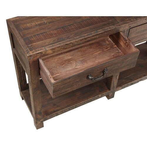 Stamant Reclaimed Wood Console Table - Image 1