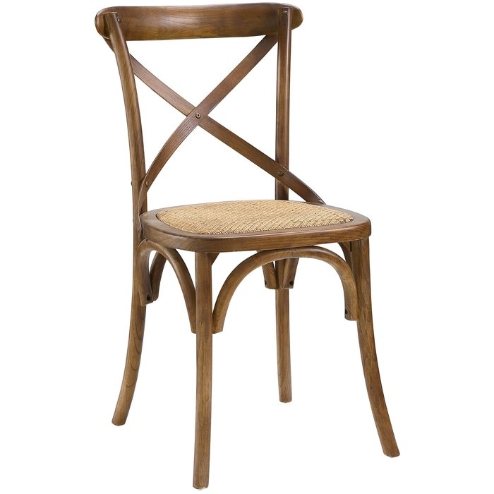 Gage Side Chair - Dark Walnut - Image 0