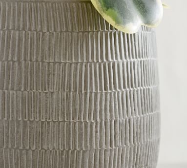 Cosgrove Ceramic Planter, Medium - Charcoal - Image 4