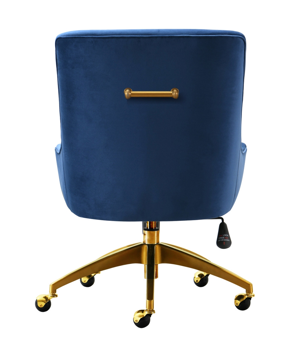 Beatrix Navy Office Swivel Chair - Image 1