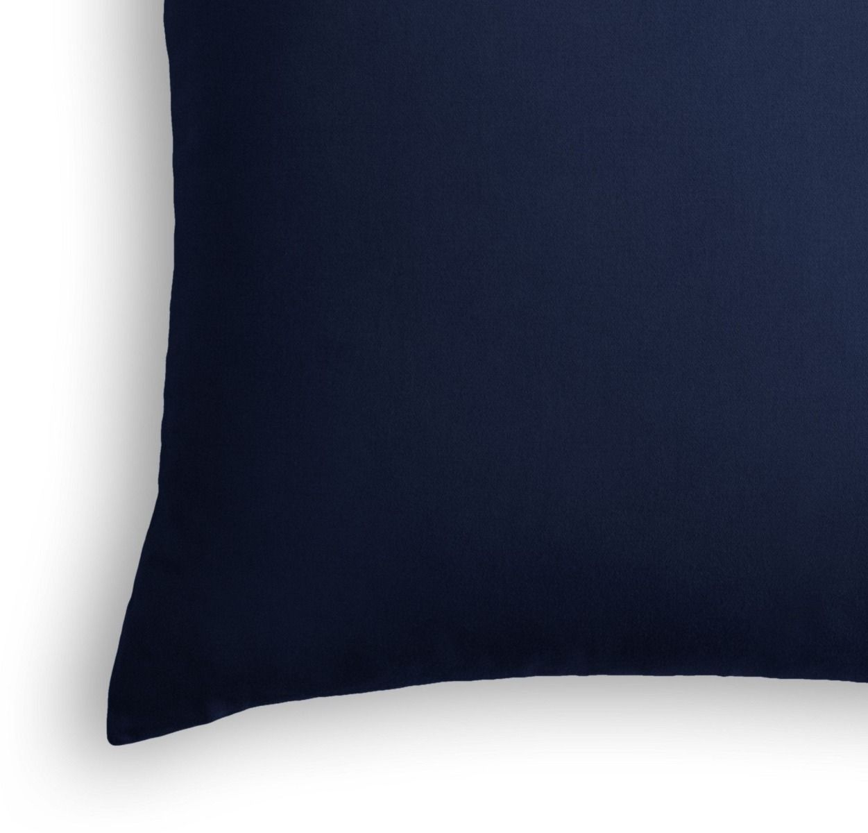 Classic Velvet Pillow, Navy, 22" x 22" - Image 1