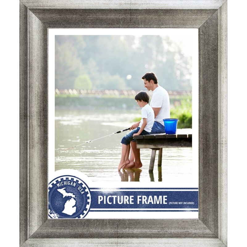 1.5" Wide Distressed Picture Frame / Poster Frame - 8 x10 - Image 0