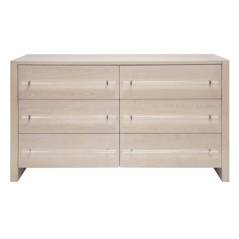6 Drawer Double Dresser Worlds Away - Image 0