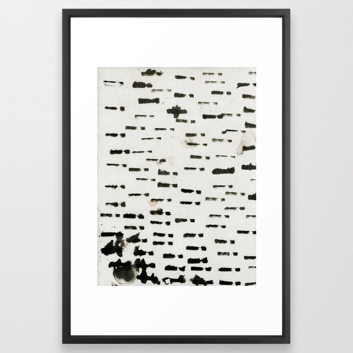 Wabi Sabi 16-01 Framed Art Print by Iris Lehnhardt - Scoop Black - Large 24" x 36"-26x38 - Image 0