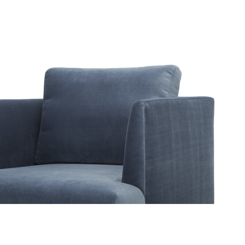 Norah Club Chair / Stax Dust Blue - Image 3