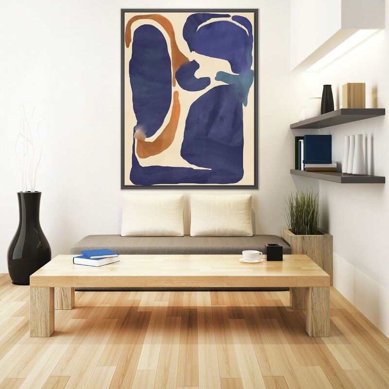 JBass Grand Gallery Collection Lake of Shadows - Picture Frame Painting on Canvas - Image 1